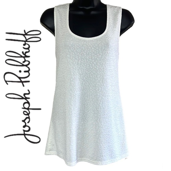Joseph Ribkoff Off White Textured Camisole Style Top Size 10 - Picture 1 of 13